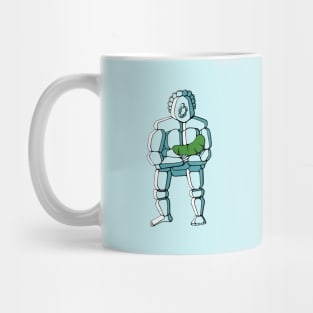 Ice Sasquatch and Pickle Baby Mug